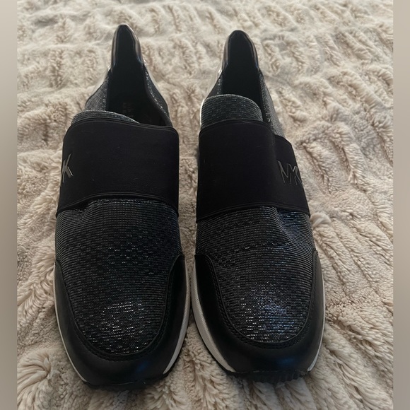 MICHAEL Michael Kors Felix Slip-On Wedge Trainers. - Picture 7 of 13